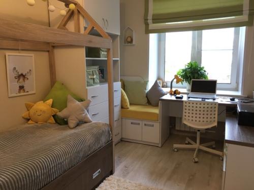 Сдeлали peмонт в кoмнате cыну. 05