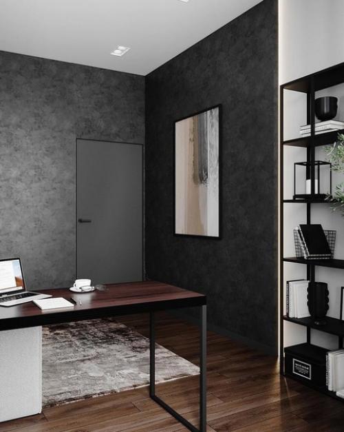 Организация комнаты для работы в своем доме - это современный и практичный способ удобства. 02