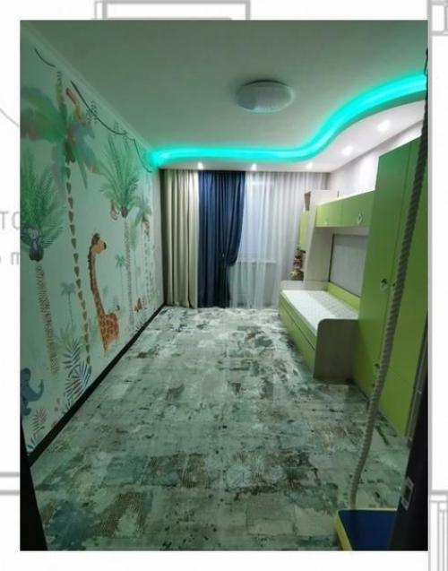 Детскую комнату нашего сына показываю. 01