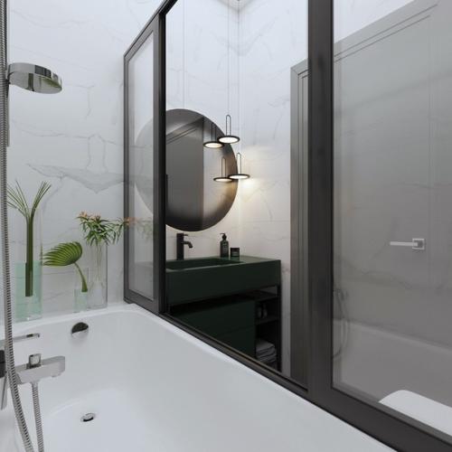 Стильный дизайн санузла. 03