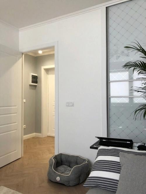 В этой квартире очень явно чувствуется, что ее хозяйка обладает отличным вкусом и хорошим чувством стиля. 07