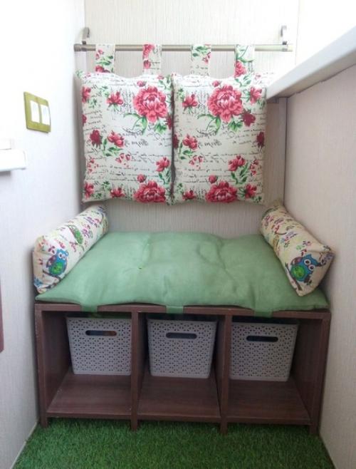 Теперь наш маленький балкон стал лучшим местом для отдыха и релакса в квартире.  