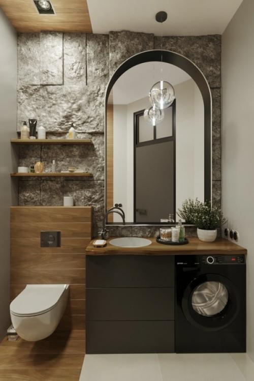 Квартира с итальянскими чертами в стиле лофт на 40 кв. 06