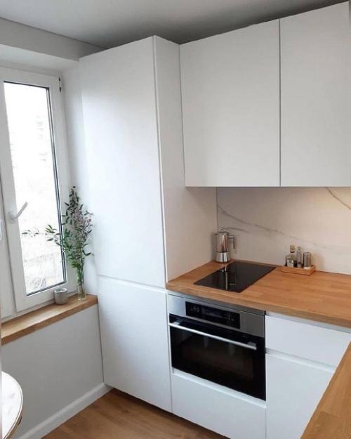 Несмотря на небольшую площадь, моя кухня вызывает у меня только положительные эмоции. 07