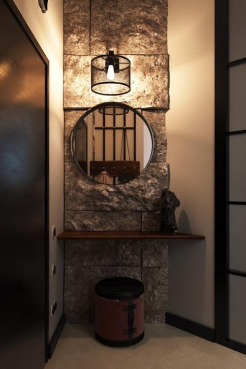 Квартира с итальянскими чертами в стиле лофт на 40 кв. 07