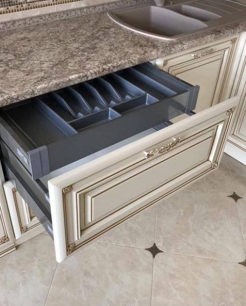 Оформили нашу кухню в винтажном стиле. 06