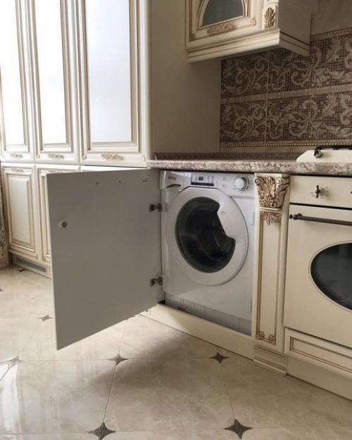 Оформили нашу кухню в винтажном стиле.