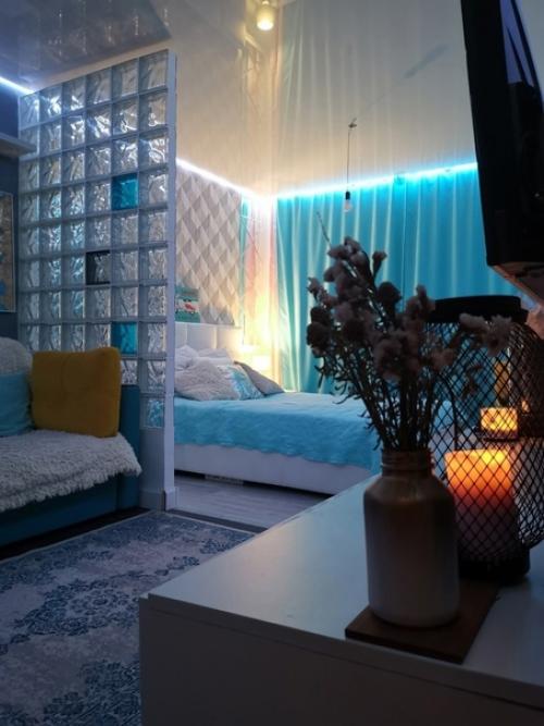 Хотелось бы вам продемонстрировать, что мы сделали с ремонтом в комнате нашей однушки. 01