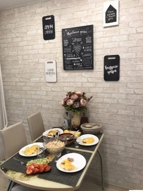 Моя кухня - это модульная система, которую мы выбрали.