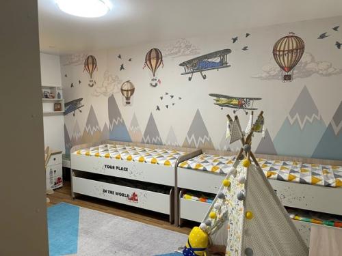 Детская комната наших мальчишек.