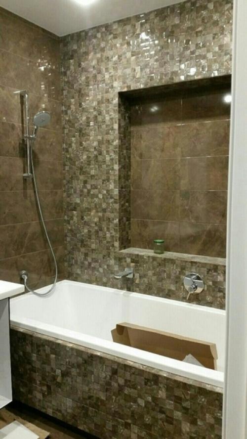 Ремонт делали больше месяца своими силами.