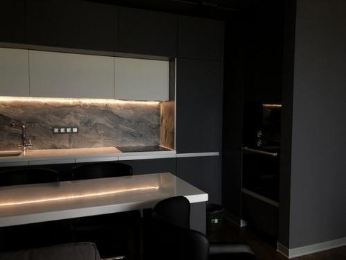 Вариант интерьера для студий площадью 27 кв. 01