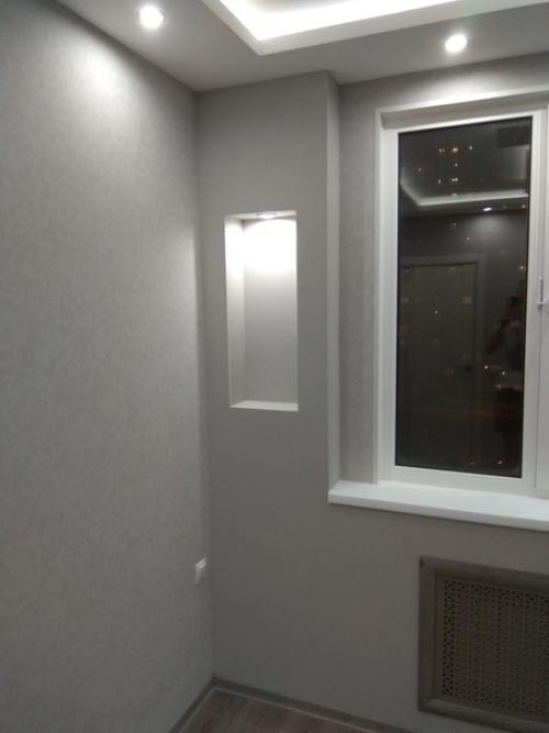 Показываю какую отделку в квартире мы себе сделали. 06