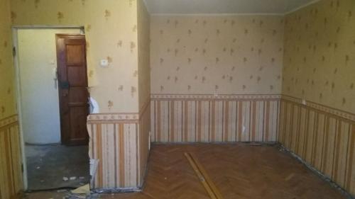 Мы долго все ломали, затем столько же выносили весь мусор, чтобы получить по итогу цивильную квартиру.