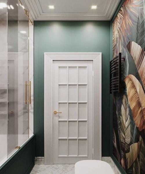 Решил закатить в санузле что то не стандартного, не встречающегося у других. 02