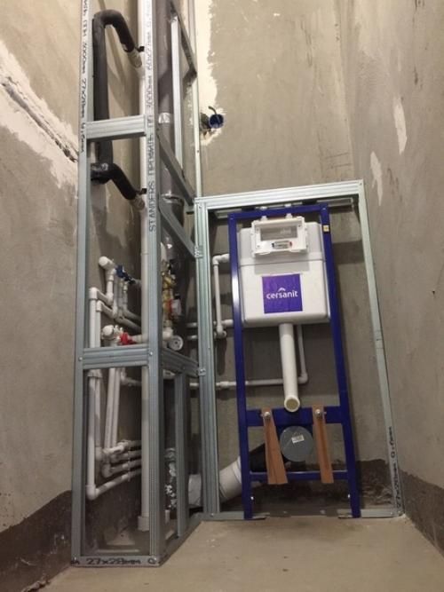 Процесс ремонта моего санузла и ванной комнаты от начала и до конца. 05