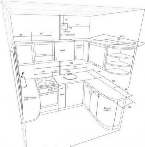 У вас малогабаритная кухня? 01