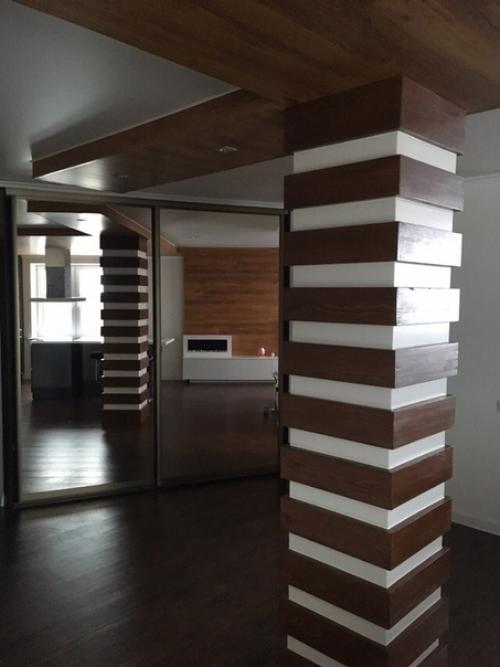 Показываю вам наш скромный ремонт в квартире, который мы решили сделать в неком таком деловом стиле. 06