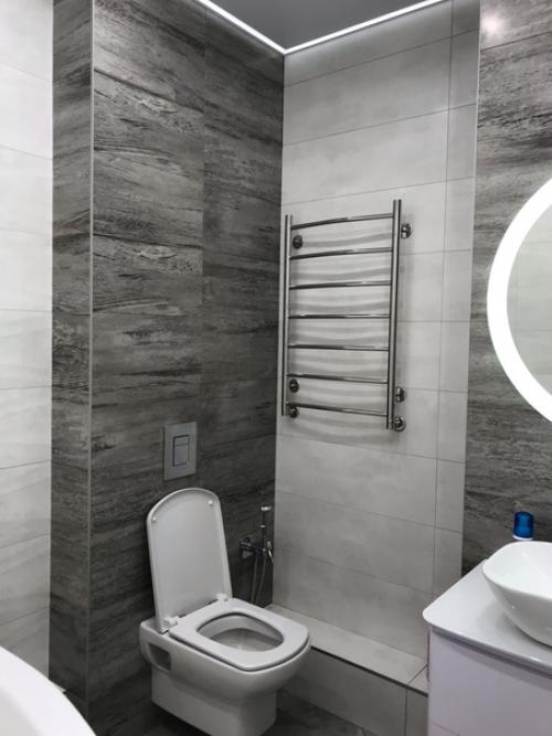 Вот таким образом оформили санузел. 01