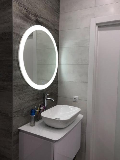 Вот таким образом оформили санузел.