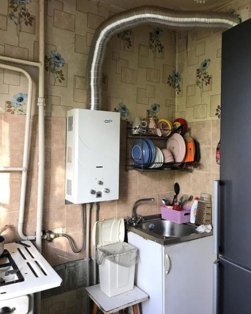 Вот так мы обновили ремонт на кухне, точнее все полностью переделали. 02