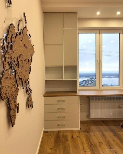 Вот так незамысловато обставили комнату сына. 02