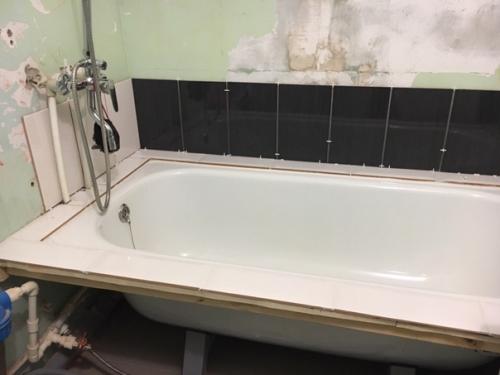 Вот так мы ванную комнату капитальнули. 02