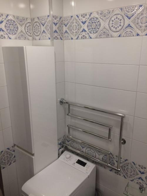 Немного улучшил интерьер ванной комнаты. 06