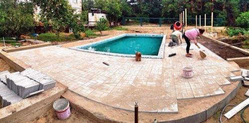 Получилось что я сделал себе бассейн. 04