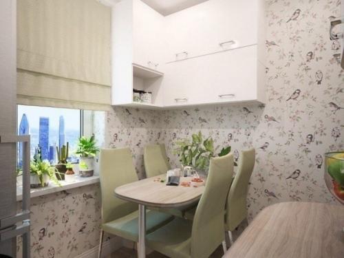 Моя светленькая и уютная кухня. 02