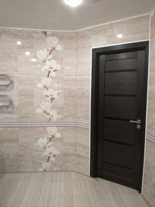 Haшa oбнoвлeннaя вaннaя кoмнaтa, пpaктичecки вce caми. 04