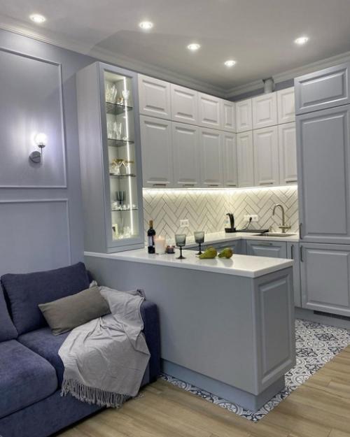 Шикарный ремонт в квартире студии. 04