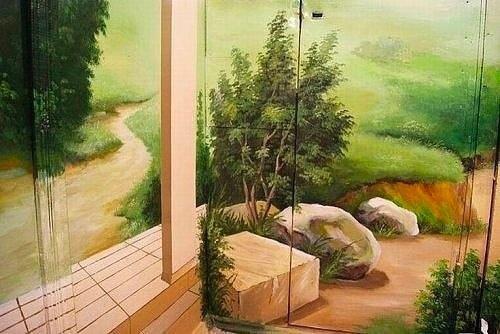 Мужчина наш подъезд в сказку превратил. 04