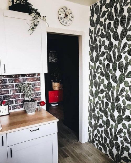 Обновили себе кухню, бюджет был небольшой. 02