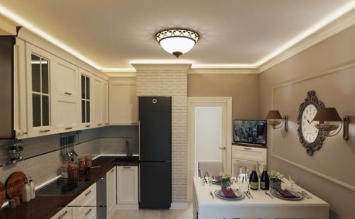 Дизайн - проект оформления кухни. 01