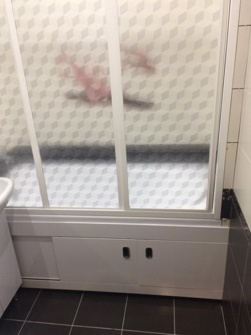 Сделали ремонт в ванной комнате, совмещённой с санузлом. 06