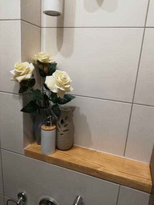 Наконец - то закончен ремонт в туалете.