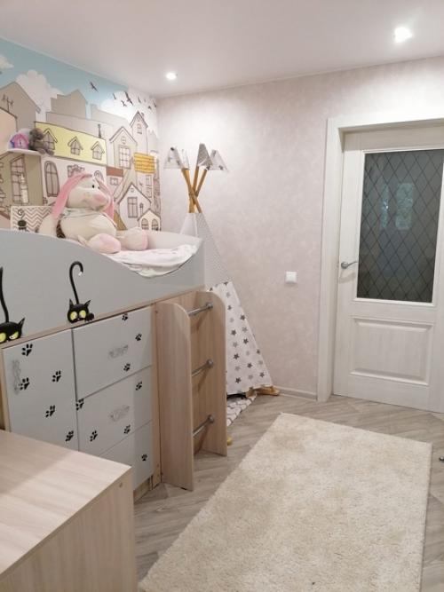 У нас однушка и маленький ребенок. 02