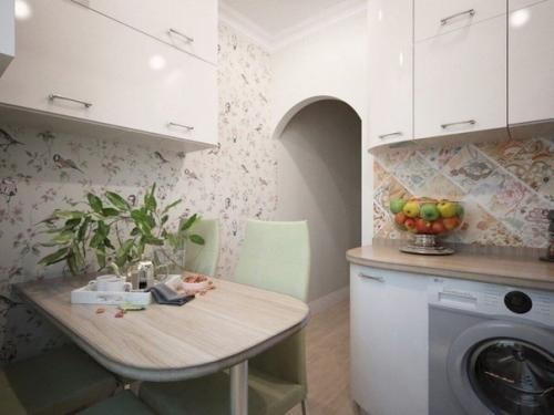 Моя светленькая и уютная кухня. 01