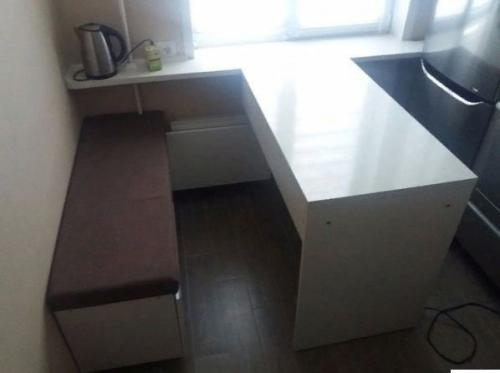 Долго все продумывали и рассчитывали, чтобы все на нашей кухне было как надо.