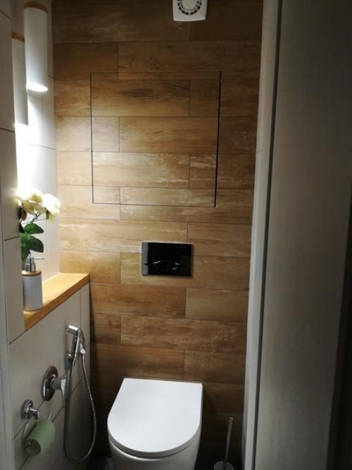 Наконец - то закончен ремонт в туалете. 01