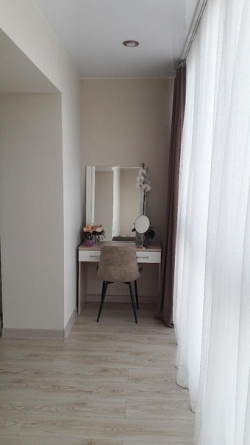 Ремонт в спальне с совмещенной лоджией. 04