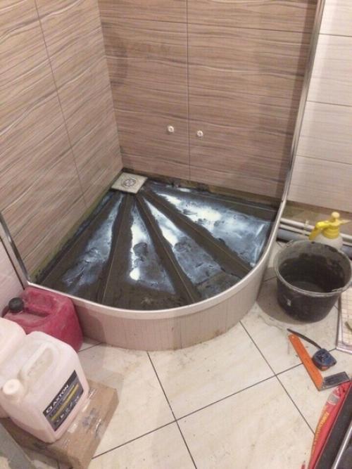 Наш процесс капитального ремонта ванной комнаты. 05