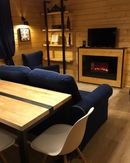 Кухня гостинная у нас на даче. 03