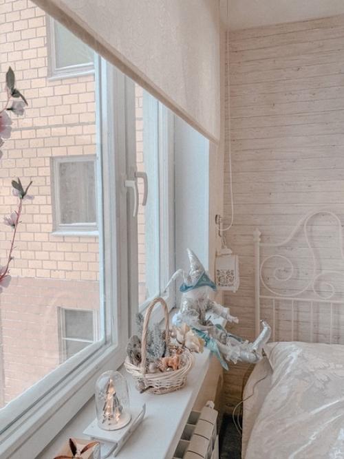 Вот такой уютный ремонт у нас в комнате дочери получился. 03