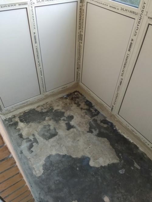 Лаундж зона на нашем балконе. 01