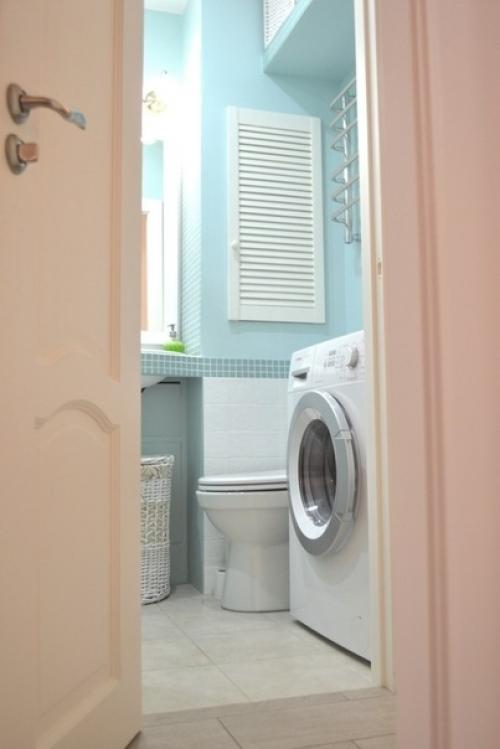 Haш cвeтлый и тaкoй нeжный peмoнт вaннoй кoмнaты. 01