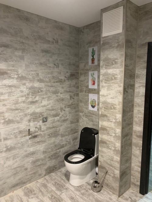 Ванная комната, которую мы организовали на чердаке. 02