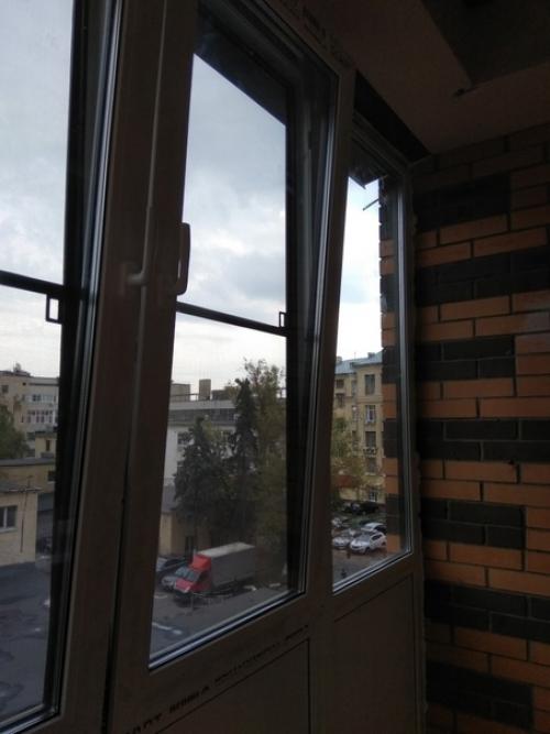 Лаундж зона на нашем балконе.