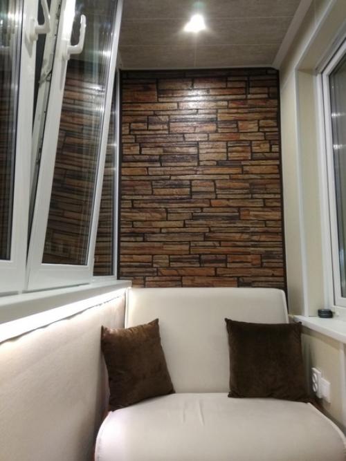 Лаундж зона на нашем балконе. 05